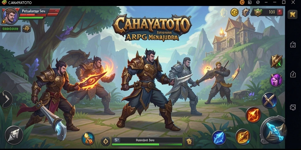 Tampilan gameplay CAHAYATOTO yang seru dan menantang.