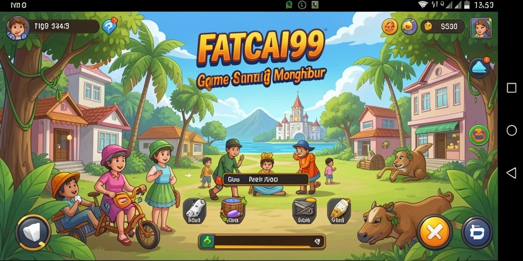 Tampilan menarik dari gameplay FATCAI99 yang seru dan menantang.