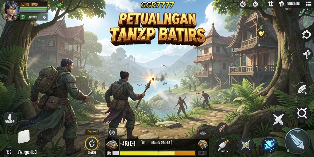 Menampilkan gameplay seru di dunia terbuka GGR7777.