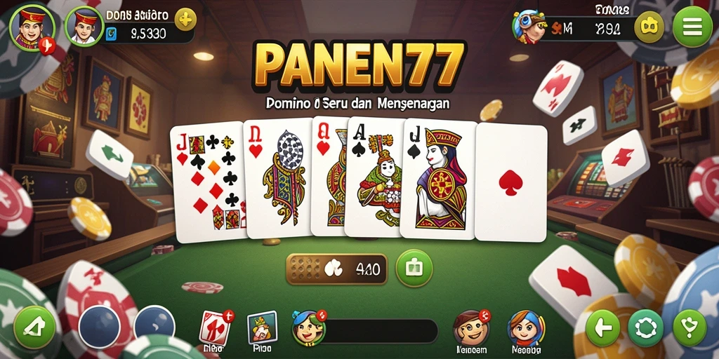 Screenshot menampilkan gameplay seru dari PANEN77.