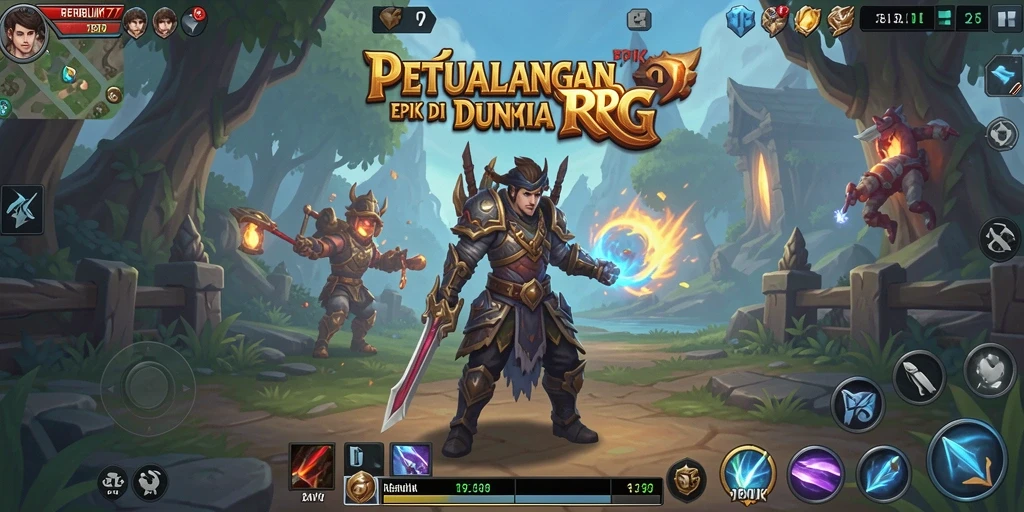 Screenshot gameplay <strong>REPUBLIK77</strong> menampilkan petualangan epik di dunia fantastis.